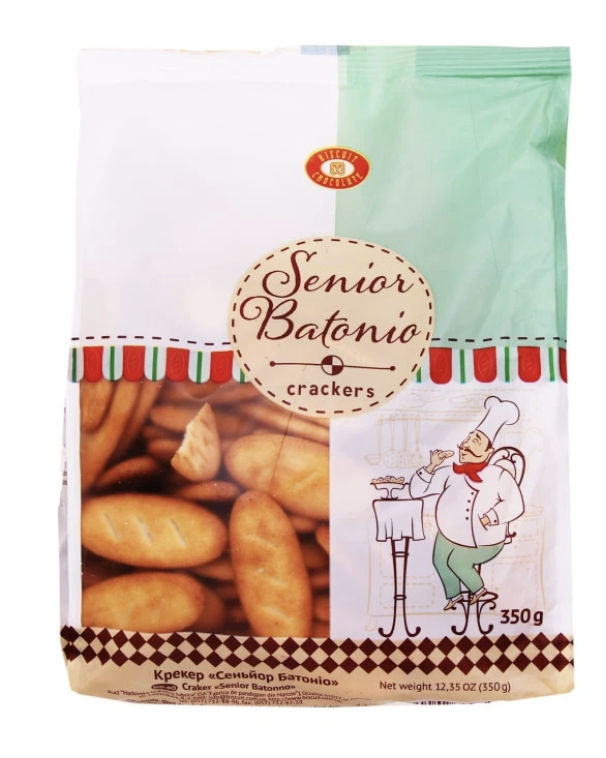 Крекер СЕНЬОР БАТОНІО ХБФ 350г